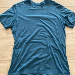 Lululemon Basic 5 Year SS, Heather Teal, Large